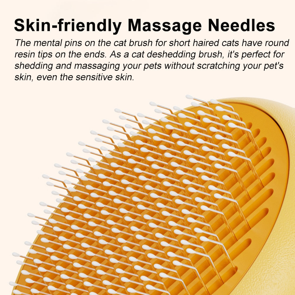 Hamburger Cat Brush Comb Avoid Hairball