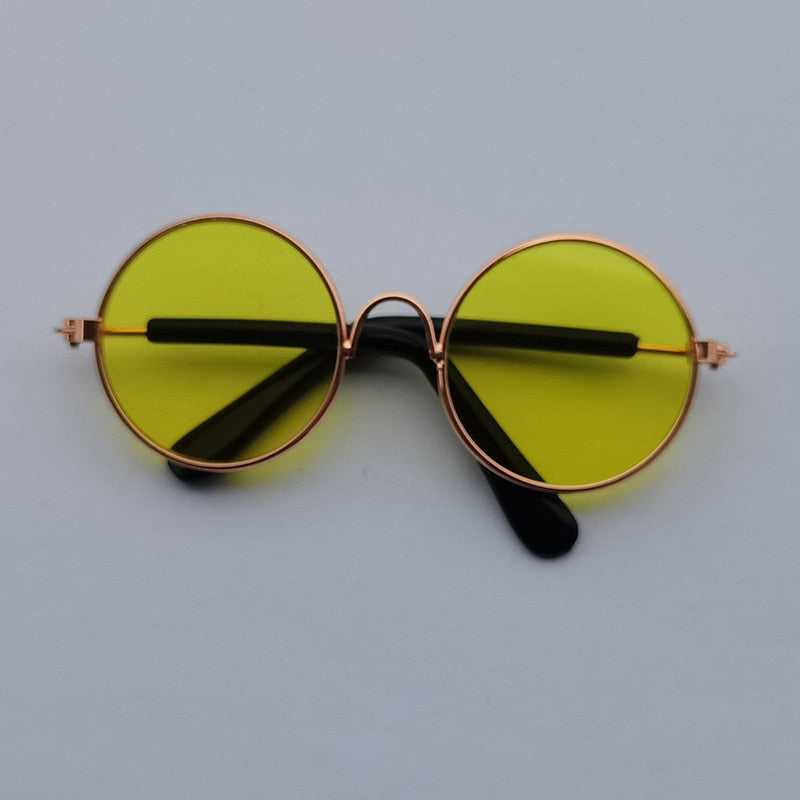 Lovely Vintage Round Cat Sunglasses