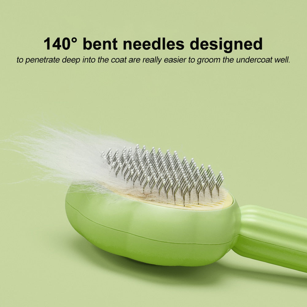 Hamburger Cat Brush Comb Avoid Hairball