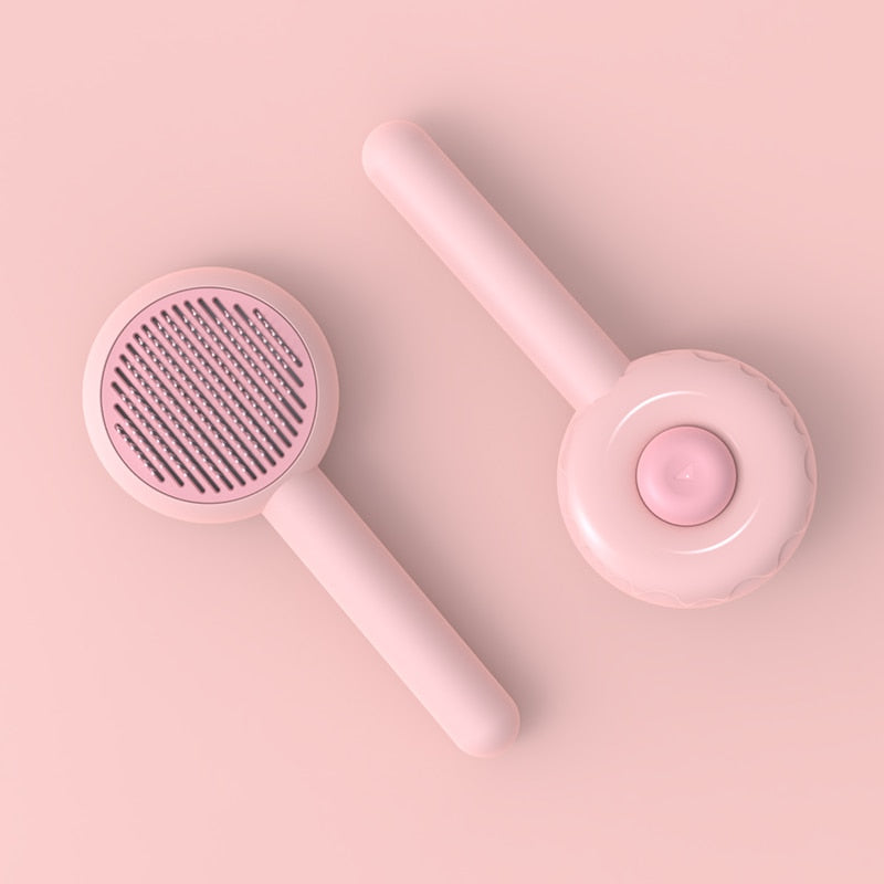 Hamburger Cat Brush Comb Avoid Hairball
