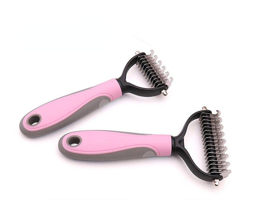 Cat Hair Removal Comb Brush Double Sided