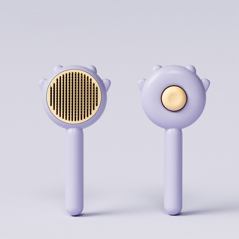 Hamburger Cat Brush Comb Avoid Hairball