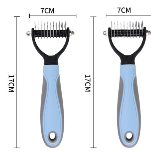 Cat Hair Removal Comb Brush Double Sided