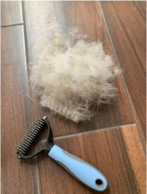 Cat Hair Removal Comb Brush Double Sided