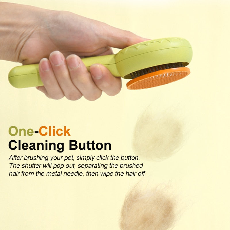 Hamburger Cat Brush Comb Avoid Hairball