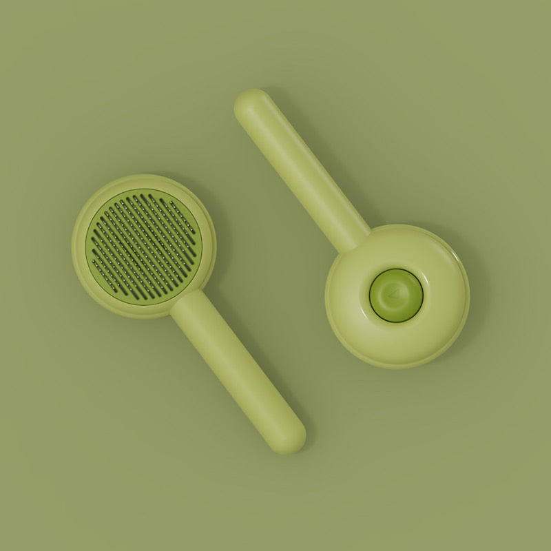 Hamburger Cat Brush Comb Avoid Hairball