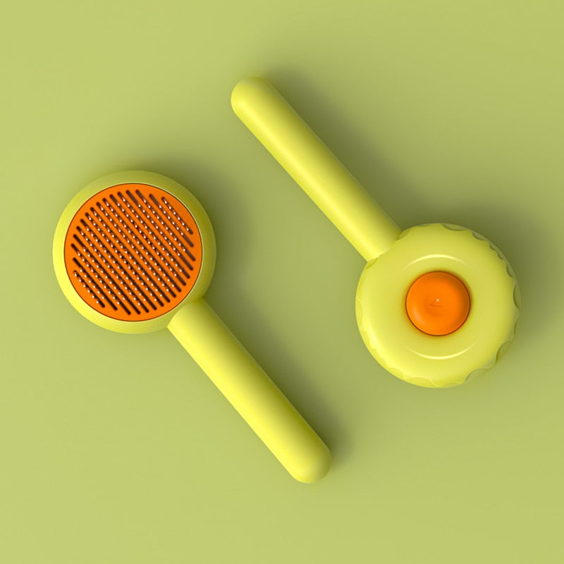 Hamburger Cat Brush Comb Avoid Hairball