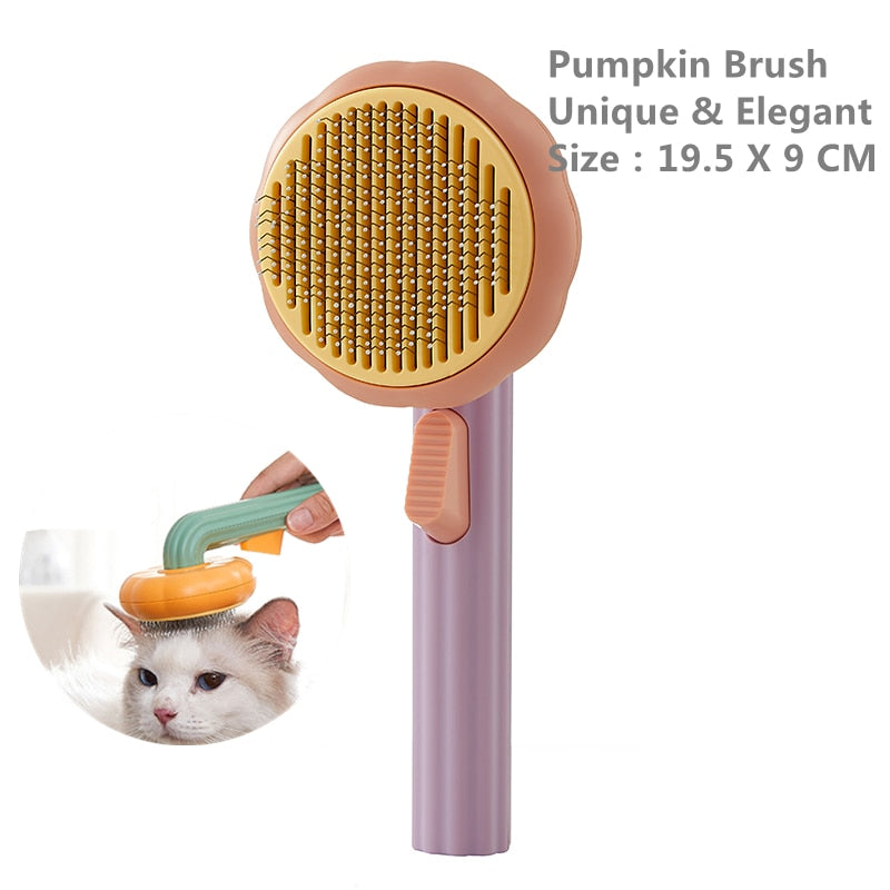 Dog & Cat Grooming Comb Removes Loose Under-layers and Tangled Hair,