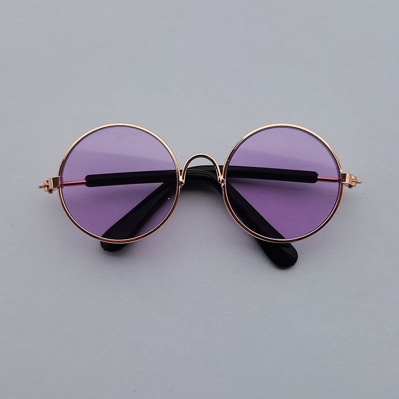 Lovely Vintage Round Cat Sunglasses