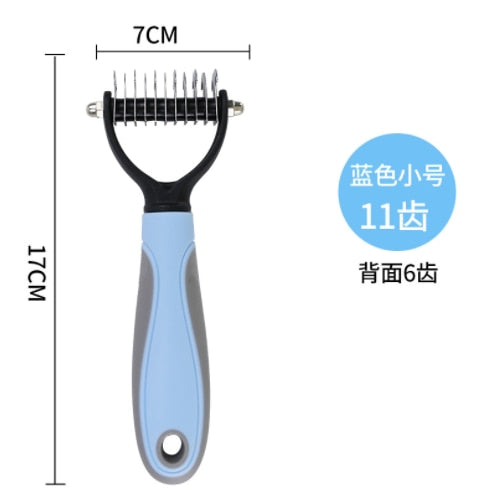 Cat Hair Removal Comb Brush Double Sided