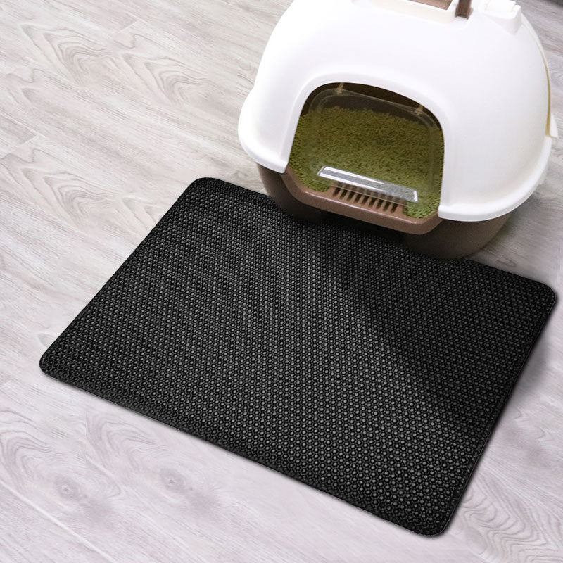 Waterproof Pet Cat Litter Mat Double Layer
