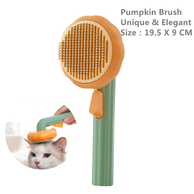 Dog & Cat Grooming Comb Removes Loose Under-layers and Tangled Hair,