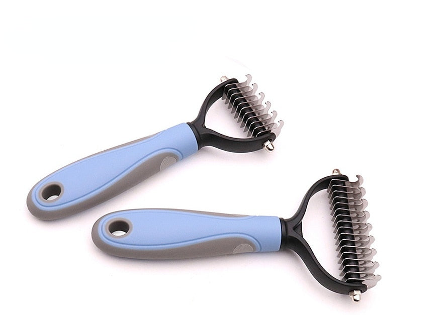Cat Hair Removal Comb Brush Double Sided