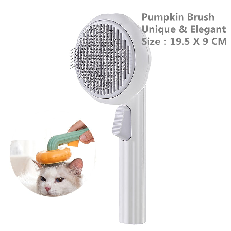 Dog & Cat Grooming Comb Removes Loose Under-layers and Tangled Hair,