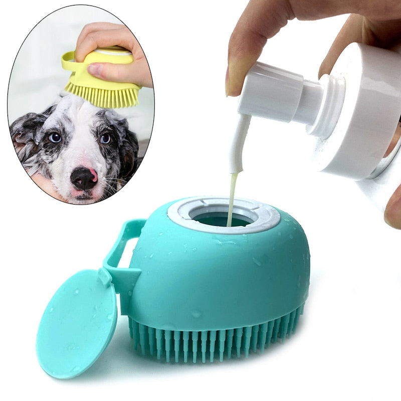 Puppy Bathroom Massage Gloves Brush